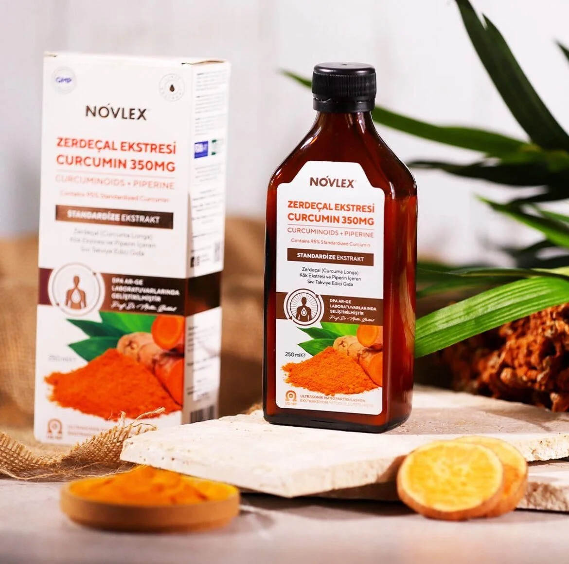 Novlex®%20Zerdeçal%20Ekstresi%20(%95)%20Ve%20Piperin%20250%20Ml