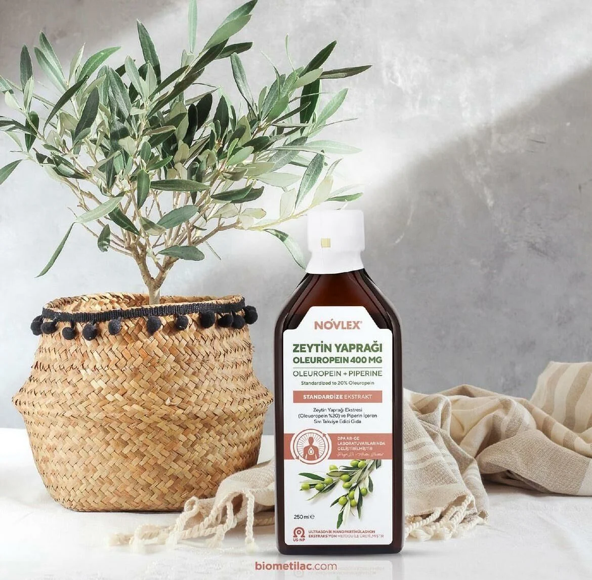 Novlex®%20Zeytin%20Yaprağı%20Ekstresi%20(%20)%20250%20Ml