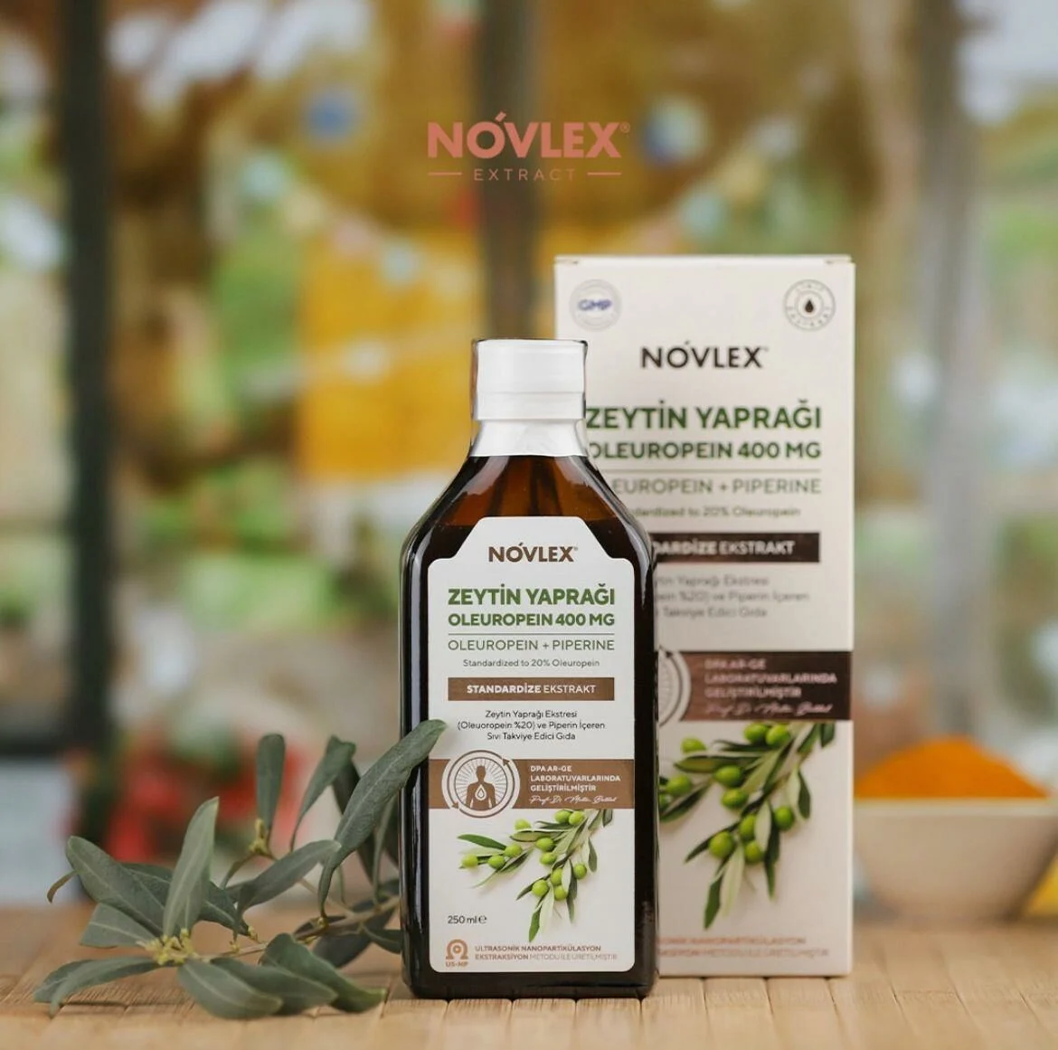 Novlex®%20Zeytin%20Yaprağı%20Ekstresi%20(%20)%20250%20Ml