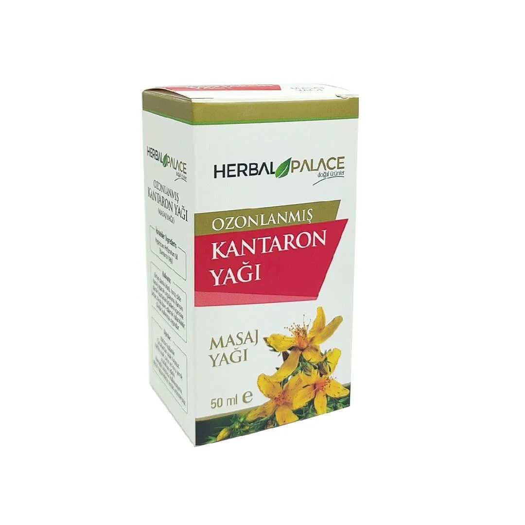 Herbal%20Palace%20Ozonlanmış%20Saf%20Kantaron%20Yağı%20(Masaj)%2050%20Ml