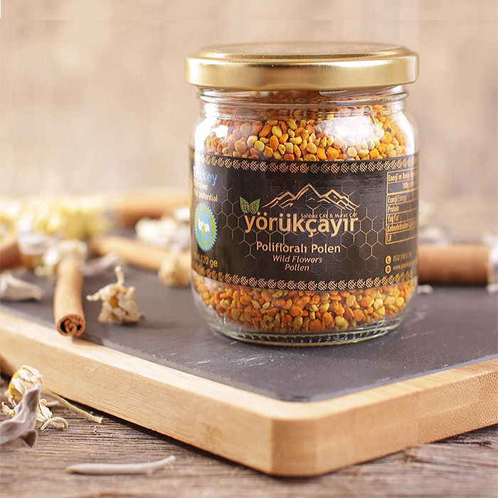 Yörükçayır%20Organik%20Polifloralı%20Polen%20120%20Gr