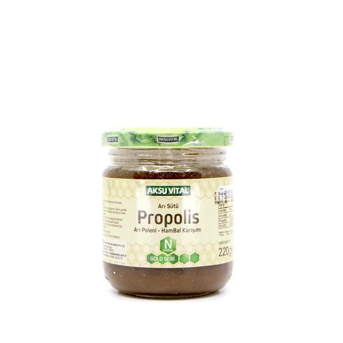 Aksu%20Vital%20Propolis%20Arı%20Sütü%20Bal%20Polen%20Karışımı%20N%20(8.000%20Mg)%20220%20G