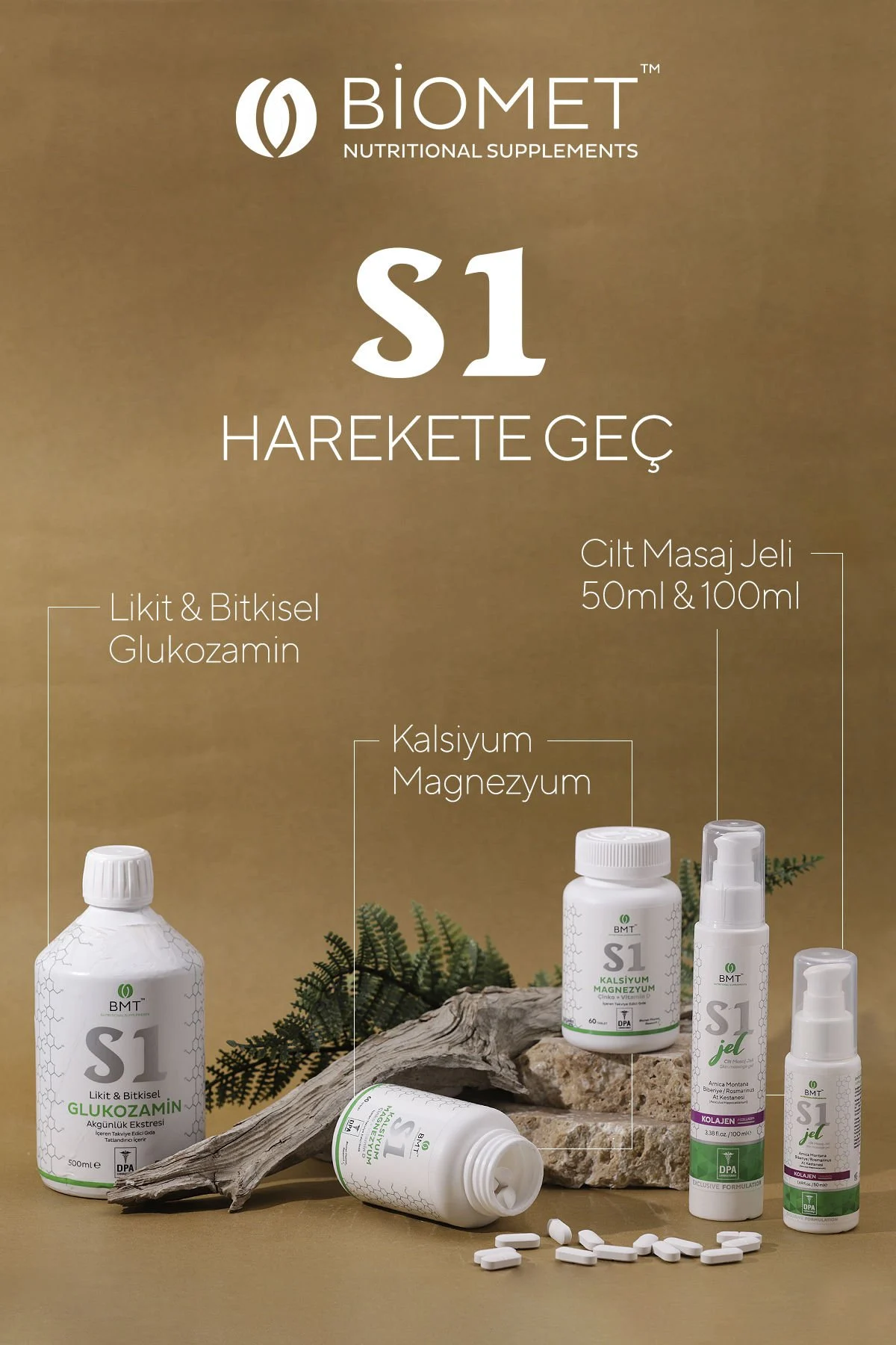 Biomet™%20S1%20Masaj%20Jeli%2050%20Ml