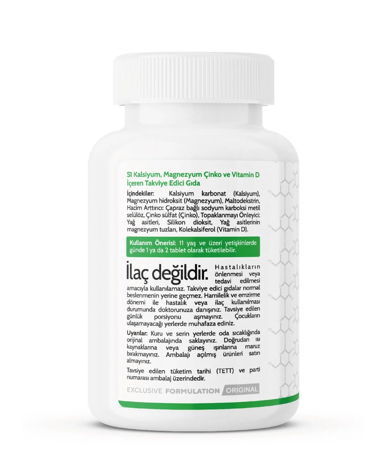 Biomet™%20S1%20Kalsiyum,%20Magnezyum,%20Çinko,%20Vitamin%20D%2060%20Tablet