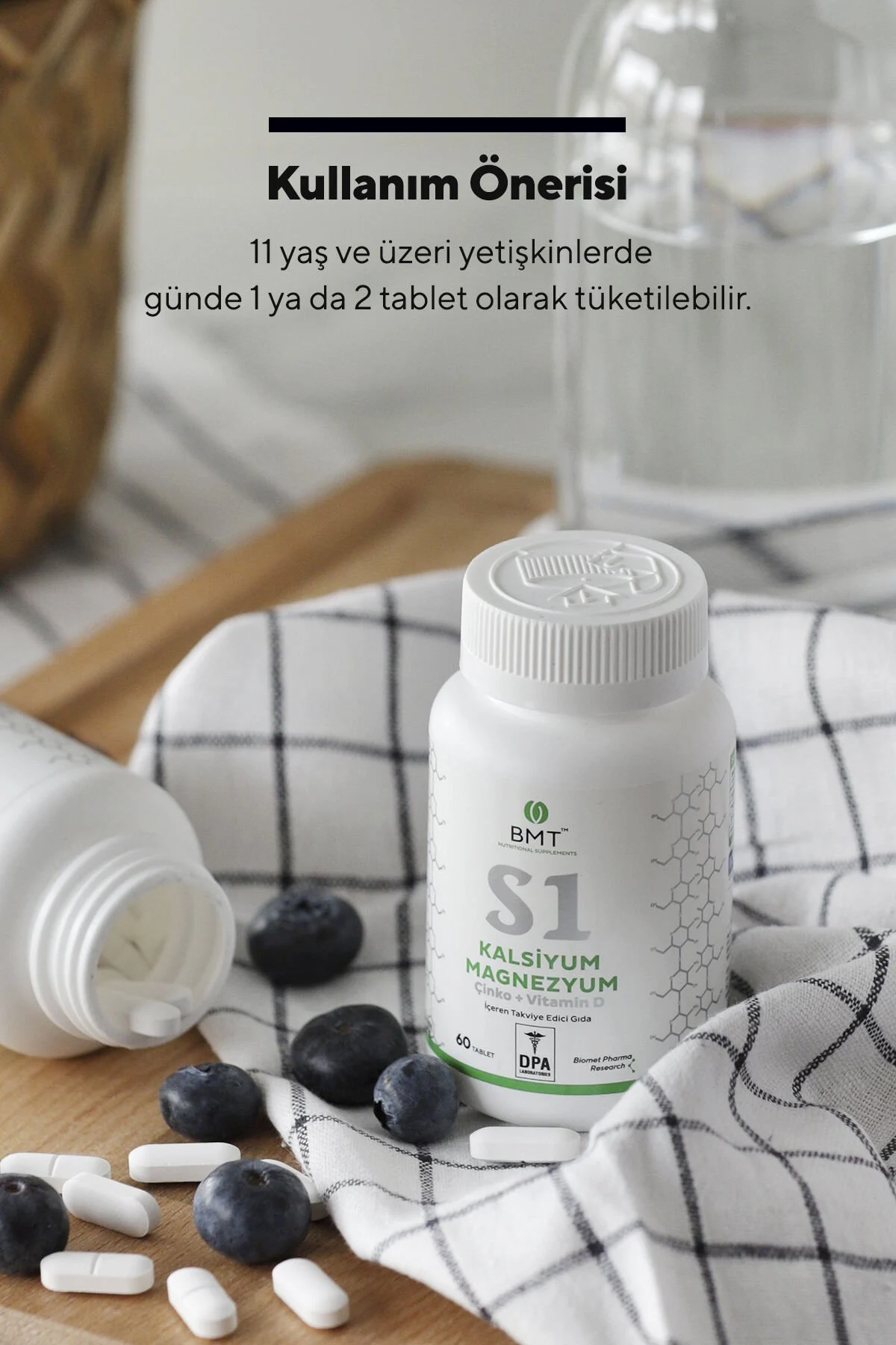 Biomet™%20S1%20Kalsiyum,%20Magnezyum,%20Çinko,%20Vitamin%20D%2060%20Tablet