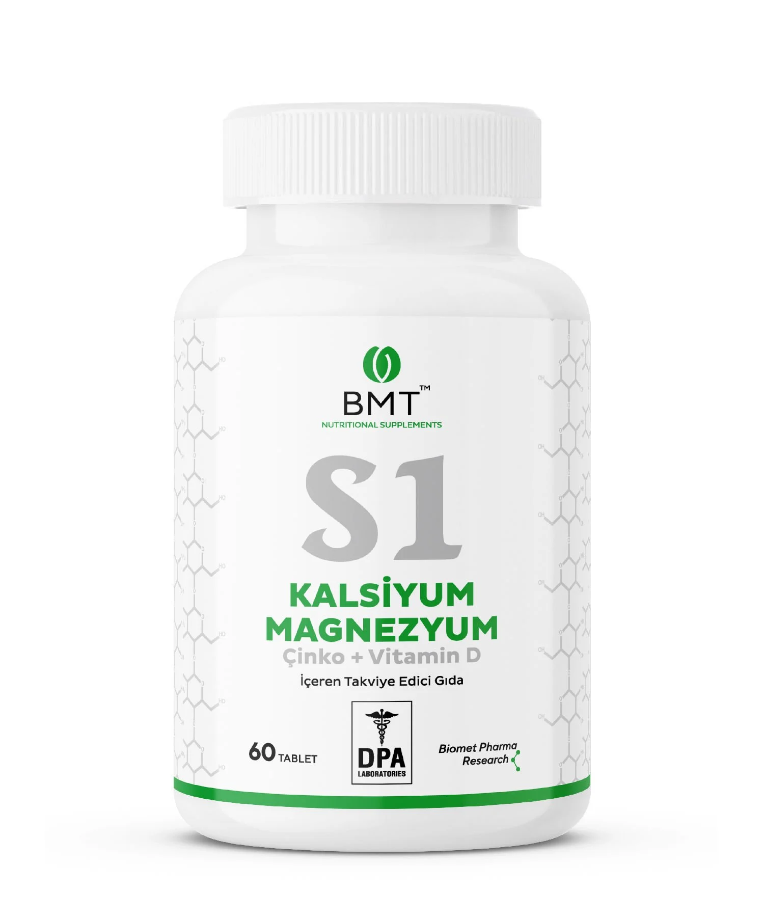 Biomet™%20S1%20Kalsiyum,%20Magnezyum,%20Çinko,%20Vitamin%20D%2060%20Tablet