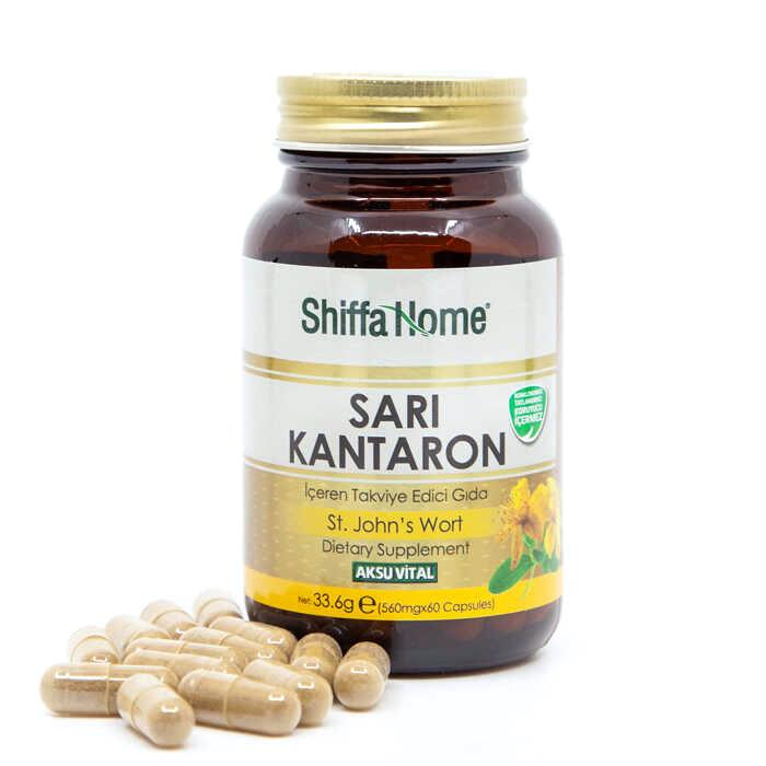 Shiffa%20Home%20Sarı%20Kantaron%20Kapsül%20560%20Mg*60