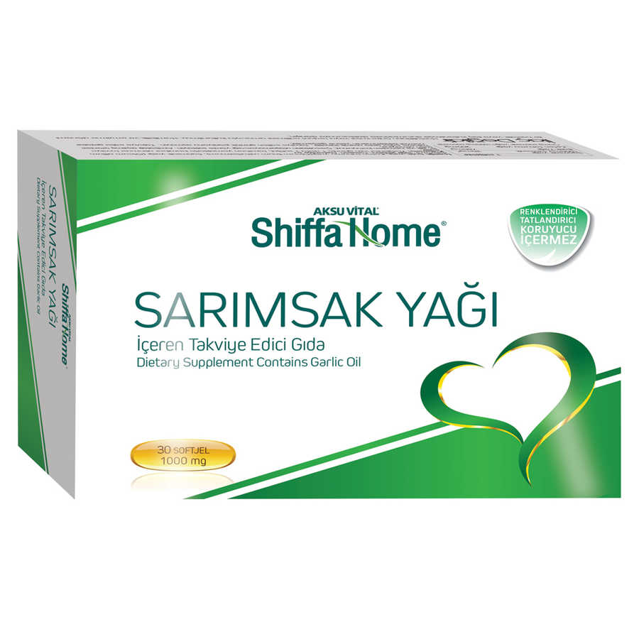 Shiffa%20Home%20Sarımsak%20Softjel%201000%20Mg*30