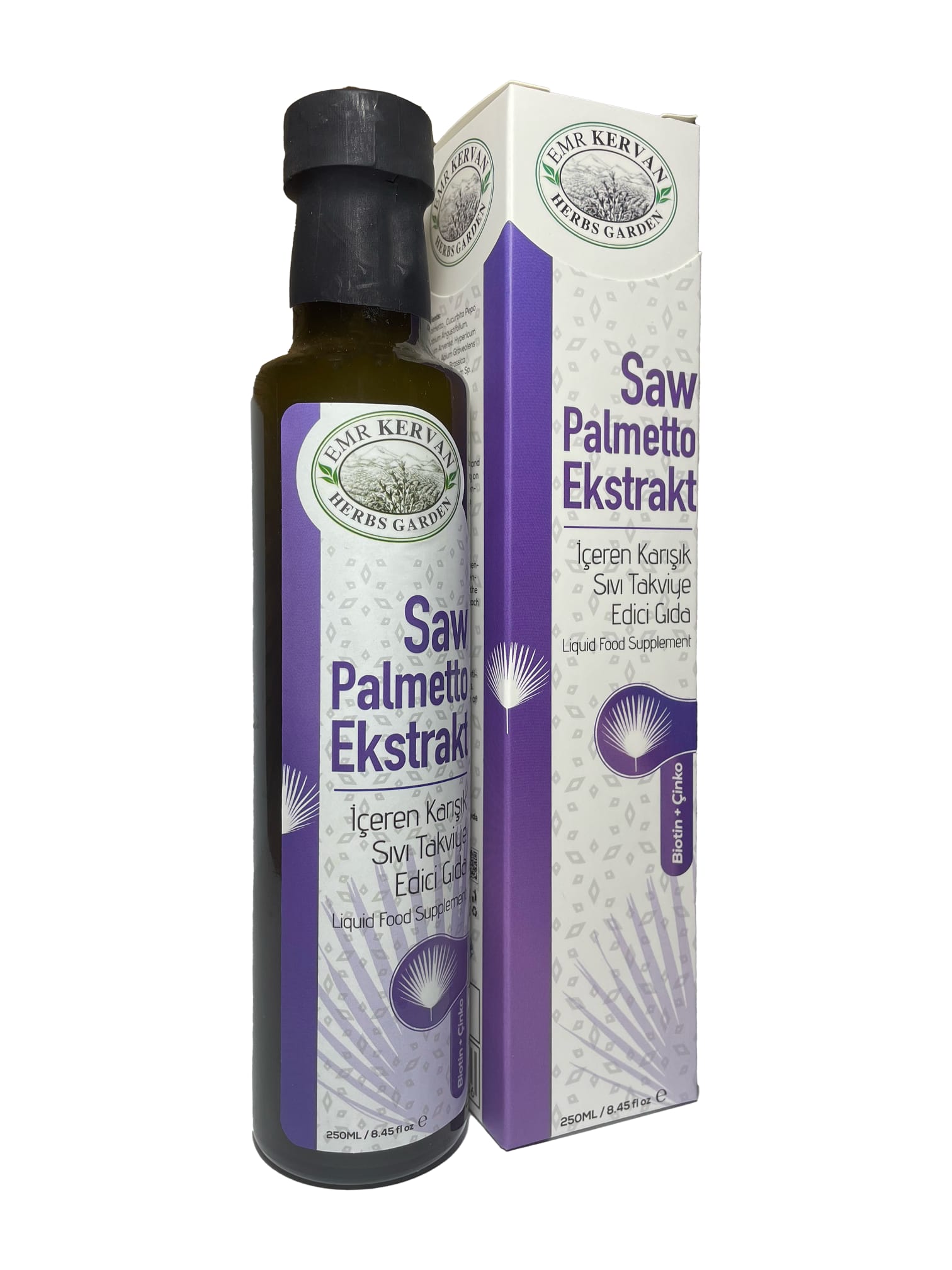 Emr%20Kervanherbs%20Garden%20Saw%20Palmetto%20İçeren%20Sıvı%20Takviye%20Edici%20Gıda%20250%20Ml