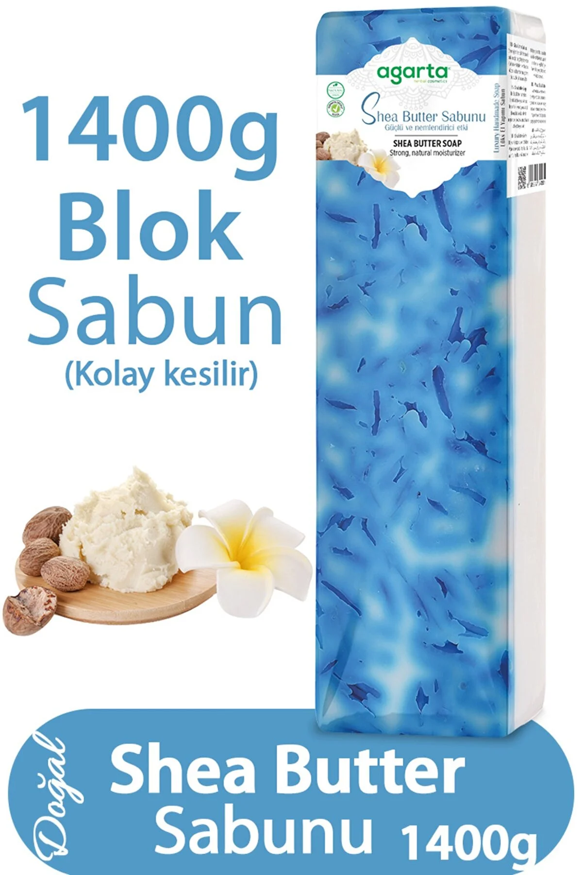 Agarta%20Doğal%20El%20Yapımı%20Doğal%20Sabun%20Shea%20butter%201400%20g