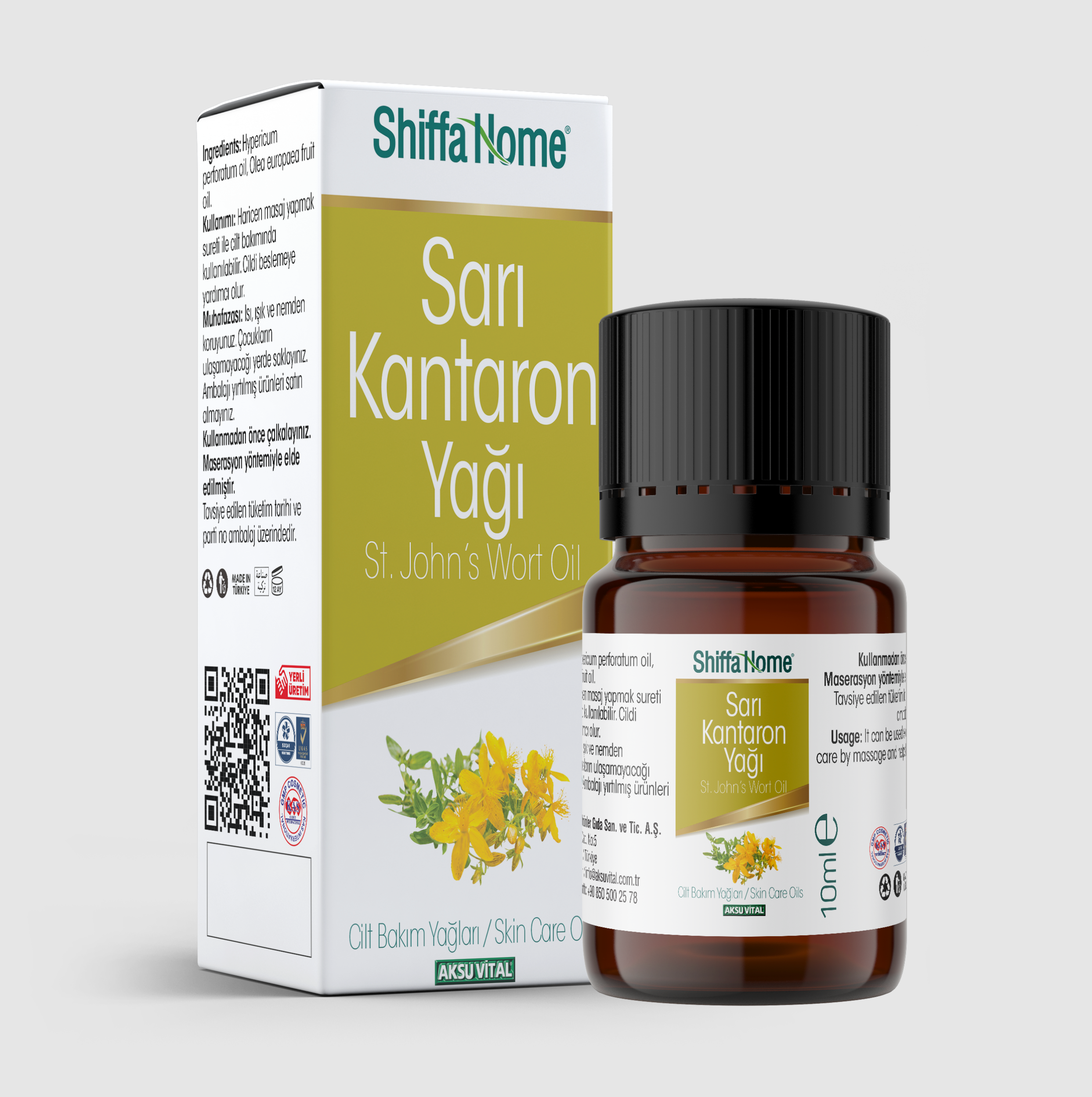 Shiffa%20Home%20Sarı%20Kantaron%20Yağı%2010%20Ml