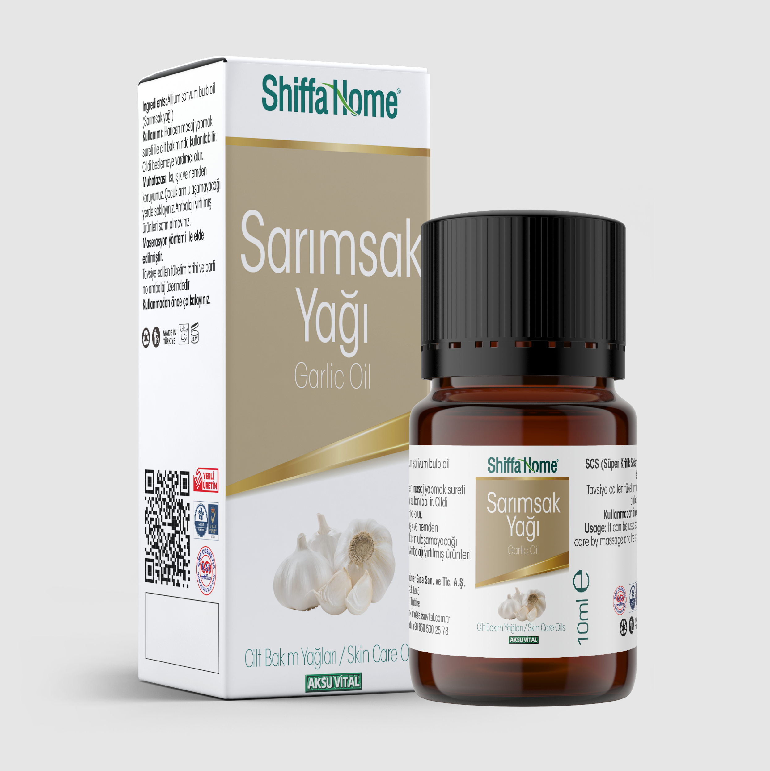 Shiffa%20Home%20Sarımsak%20Yağı%2010%20Ml