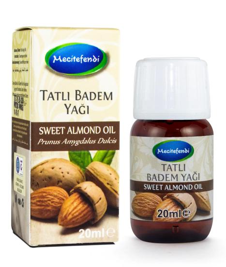 Mecitefendi Tatlı Badem Yağı 20 Ml (Soğuk Pres)