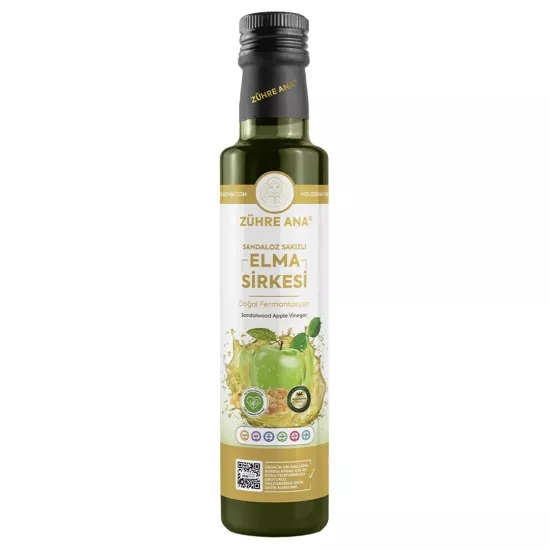 Zühre Ana Sandaloz Sakızlı Elma Sirkesi Doğal Fermantasyon 500 Ml