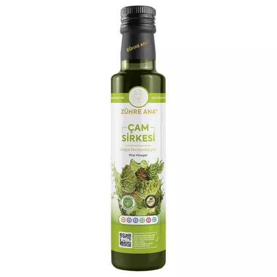 Zühre Ana Çam Sirkesi Doğal Fermantasyon 500 Ml