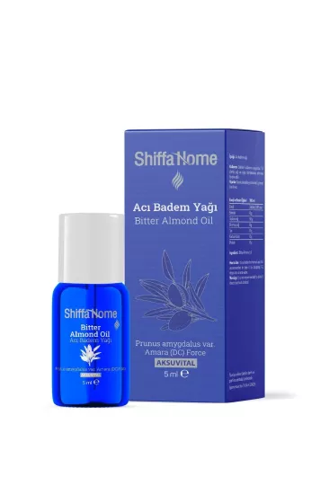 Shiffa Home Saf Acı Badem Yağı 5 Ml