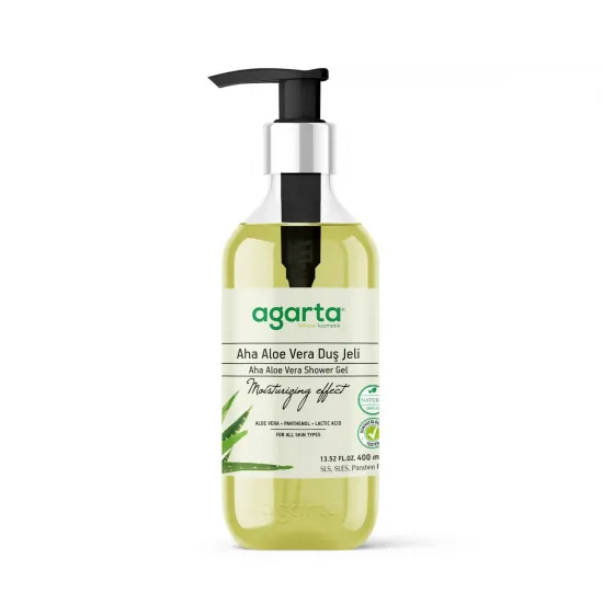 Agarta Doğal Aha Aloe Vera Duş Jeli 400 ML