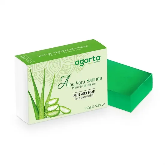 Agarta El Yapımı Doğal Sabun Aloe vera 150 g