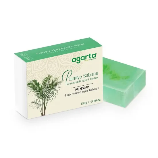 Agarta El Yapımı Doğal Sabun Palmiye 150 g