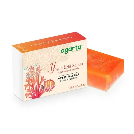 Agarta El Yapımı Doğal Sabun Yosun Özlü 150 g