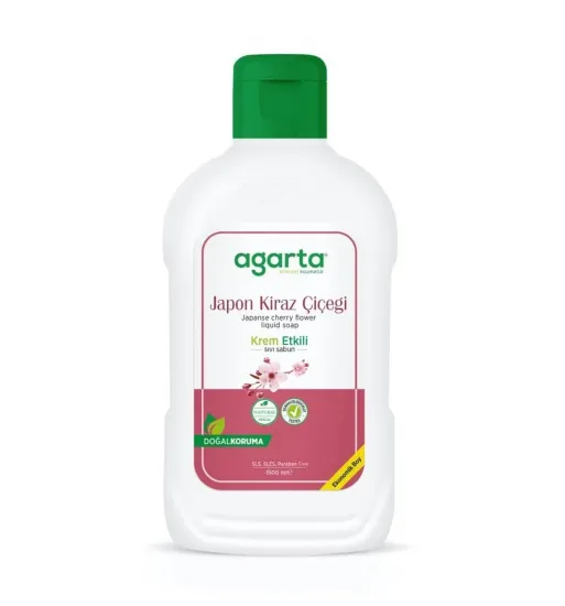 Agarta Doğal Sıvı Sabun Japon Kirazı 1500 ml