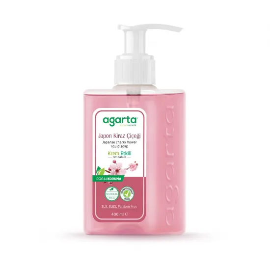 Agarta Doğal Sıvı Sabun Japon Kirazı 400 ml