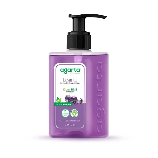 Agarta Doğal Sıvı Sabun Lavanta 400 ml