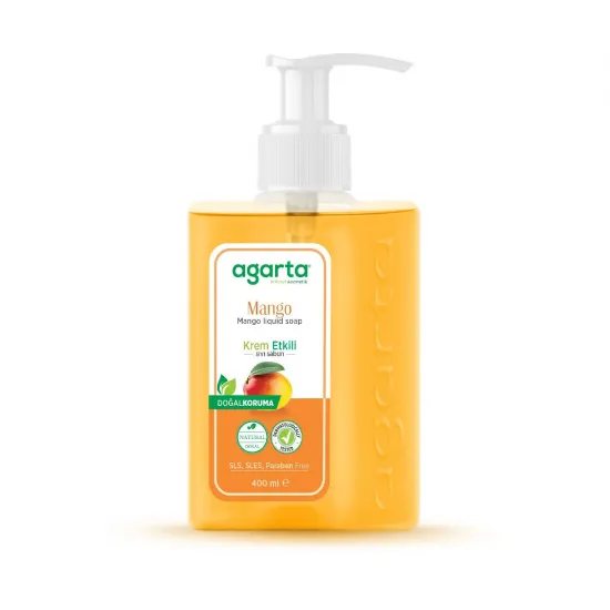 Agarta Doğal Sıvı Sabun Mango 400 ml