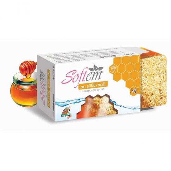 Softem Arı Sütlü Ballı Lifli Sabun 130 G