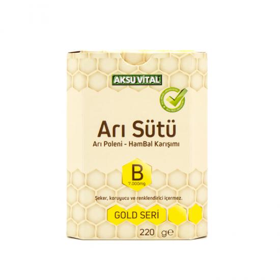 Aksu Vital Arı Sütü Bal Polen Çoçuk B (7.000 Mg) 220 G