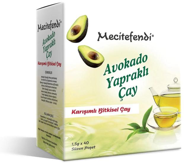 Mecitefendi Avokadolu Çay Süzen Poşet 1.5 g*40