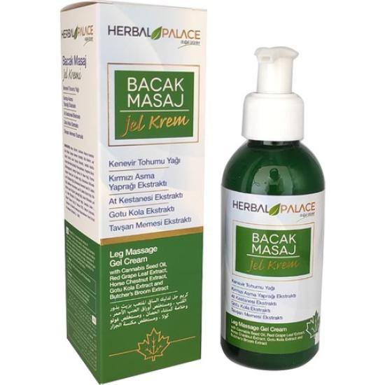 Herbal Palace Yorgun Bacak Masaj Kremi (Varis & Kılcal Dama 150 Ml