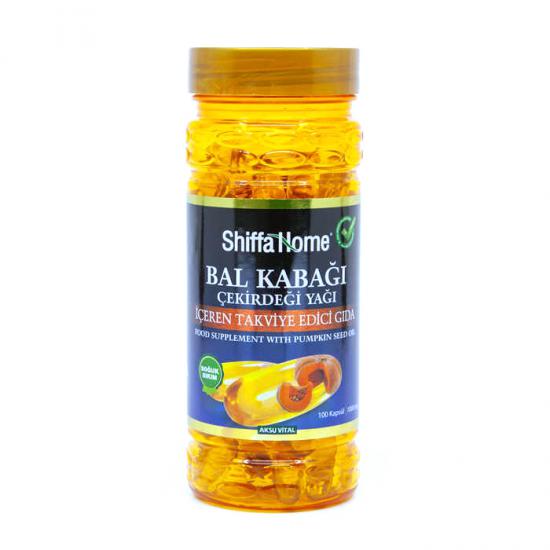 Shiffa Home Bal Kabağı Çekirdeği Yağı Sofjel 1000 Mg*100