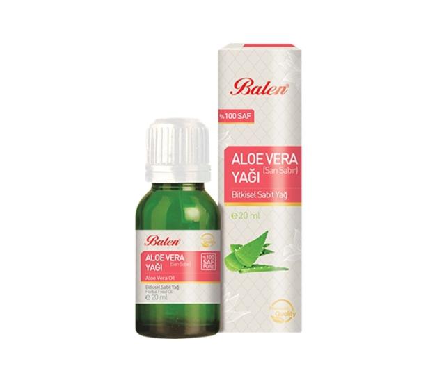 Balen Aloe Vera Sarı Sabır Yağı 20 Ml (Maserasyon)