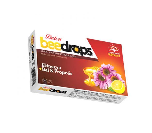 Balen Ekinezyalı, Ballı, Propolisli Limon Aromalı Drops 24 Drops