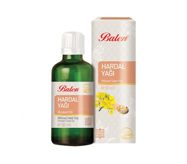 Balen Hardal Yağı 50 Ml (Soğuk Pres)