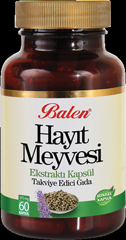 Balen Hayıt Meyvesi Ekstraktı Kapsül 375 Mg*60