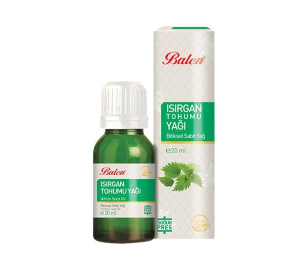 Balen Isırgan Tohumu Yağı 20 Ml (Soğuk Pres)