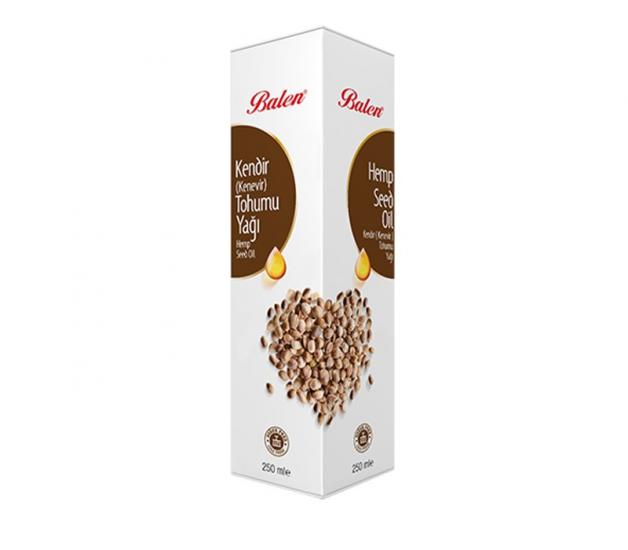 Balen Kendir (Kenevir) Tohumu Yağı 250 Ml (Soğuk Pres)