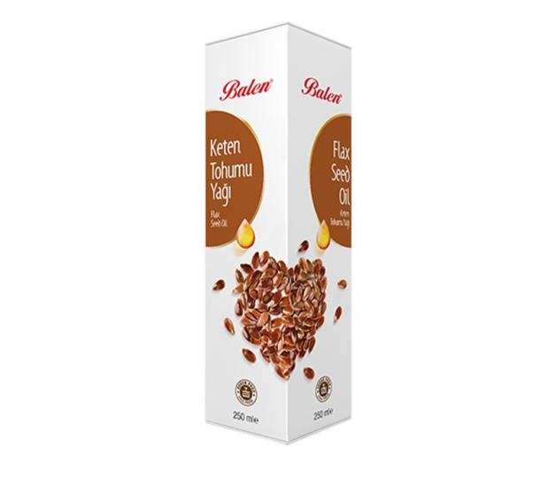Balen Keten Tohumu Yağı 250 Ml (Soğuk Pres)
