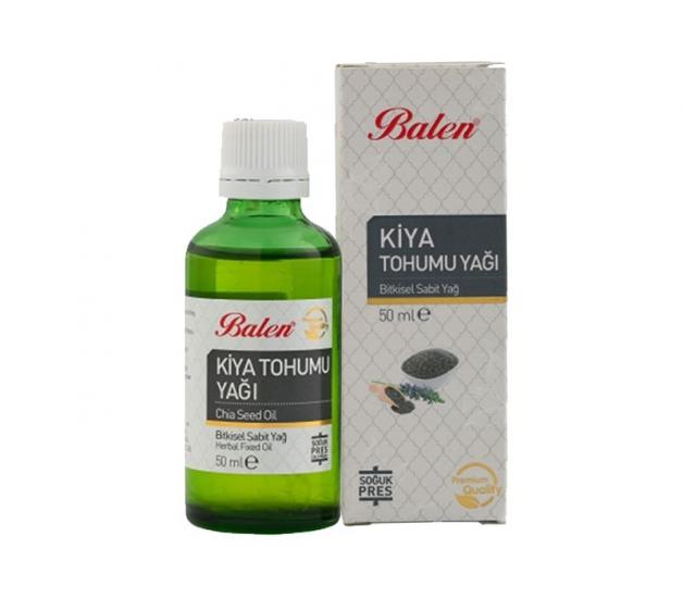 Balen Kiya Tohumu Yağı 50 Ml (Soğuk Pres)