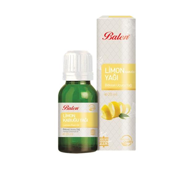 Balen Limon Kabuğu Yağı 20 Ml (Soğuk Pres)