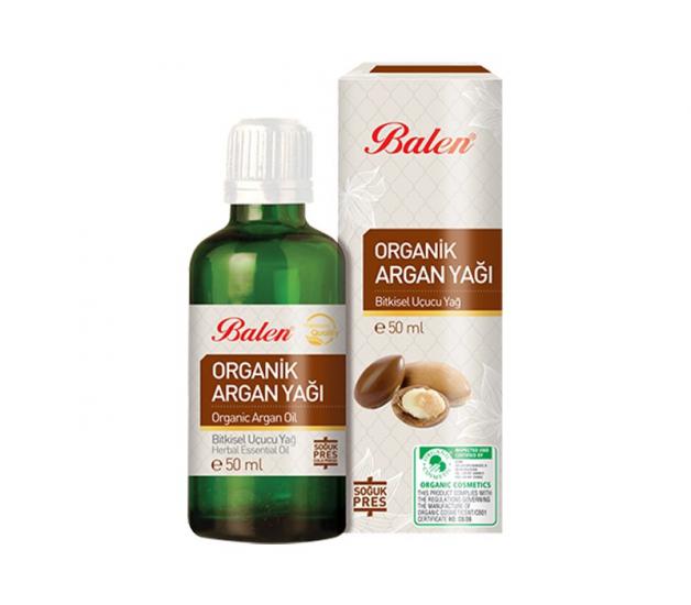 Balen Organik Argan Yağı 50 Ml (Soğuk Pres)