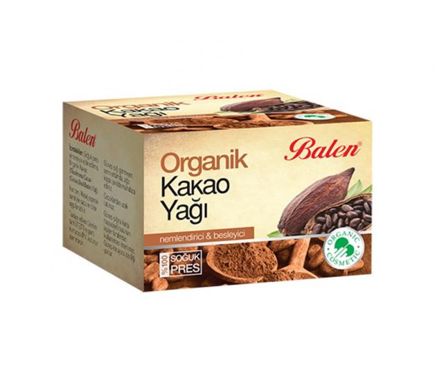 Balen Organik Kakao Yağı 50 Ml (Soğuk Pres)