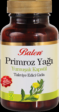 Balen Primroz Yağı Yumuşak Kapsül  650 Mg*90