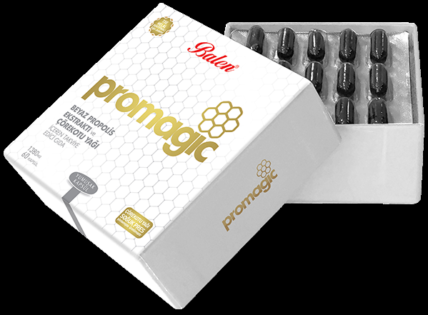 Balen Promagic Propolis Ekstraktı Ve Çörek Otu Yağı İçeren Yumuşak Kapsül 1380 Mg*60