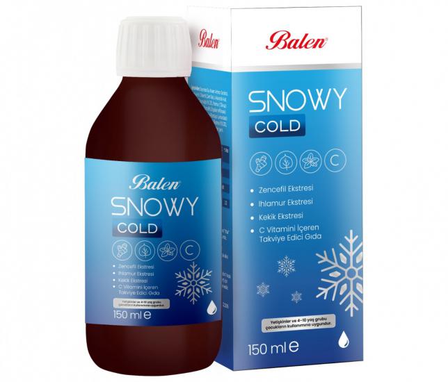 Balen Snowy Cold Bitki Ekstraktı Ve C Vitamini İçeren Şurup 150 Ml