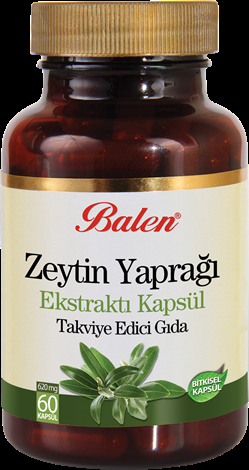Balen Zeytin Yaprağı Ekstraktı Kapsül 620 Mg*60