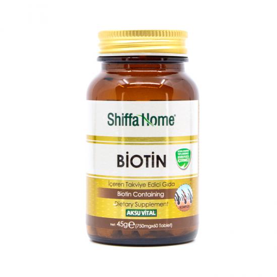 Shiffa Home Biotin 60 Tablet 750 Mg*60