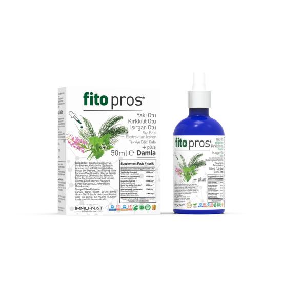 İmmu-Nat Fito Pros Yakı, Kırkkilit, Isırgan Otu Ekstraktı 50 ml